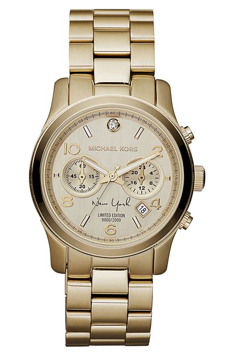 michael kors limited edition new york watch|michael kors watch lowest price.